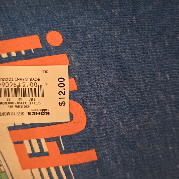 JUMPING BEANS & CARTER'S BRANDS BABY BOY BUNDLE OF 7 SHIRTS ALL SIZE 12 MONTHS - Picture 7 of 16